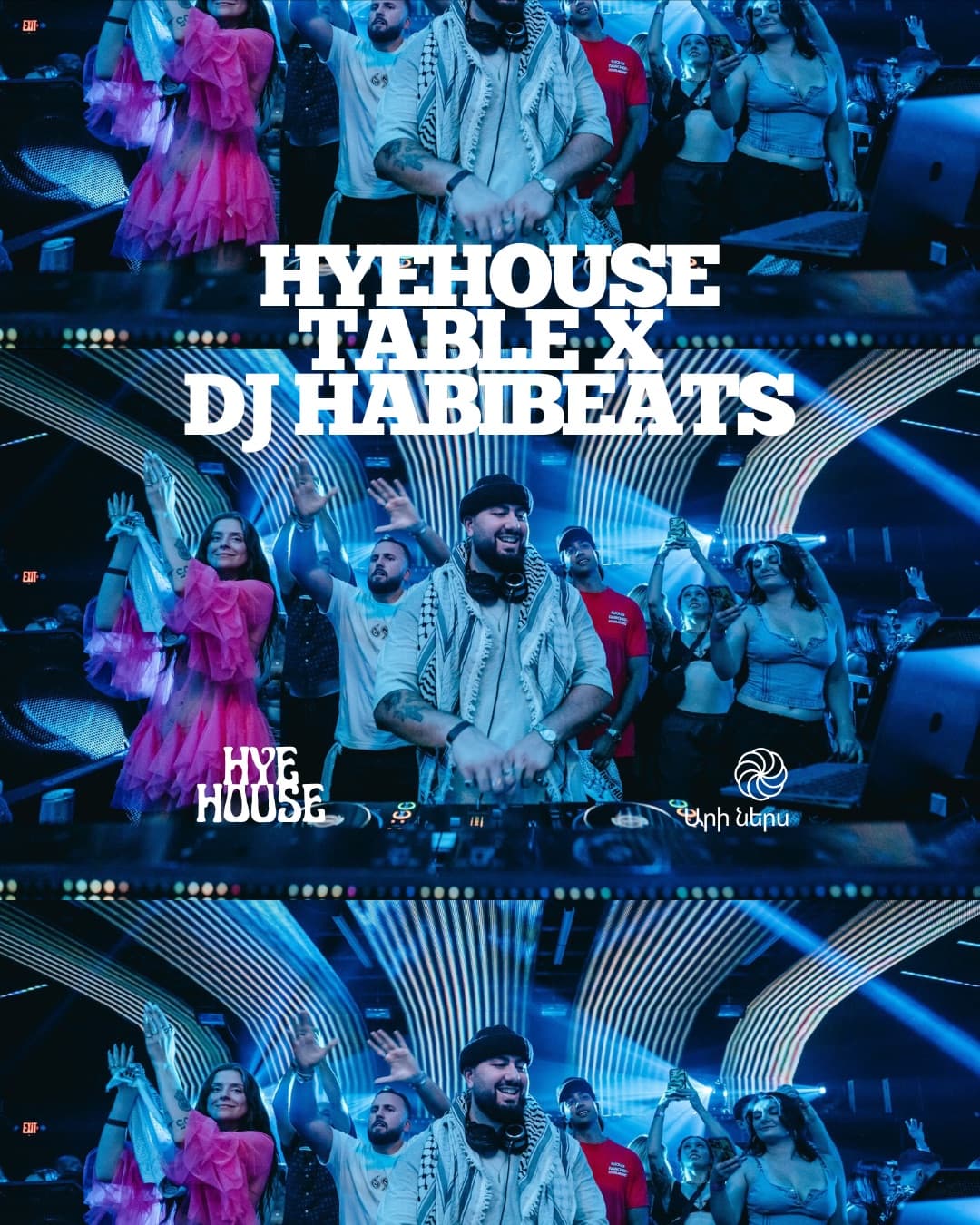 DJ Habibeats at Elsewhere flyer