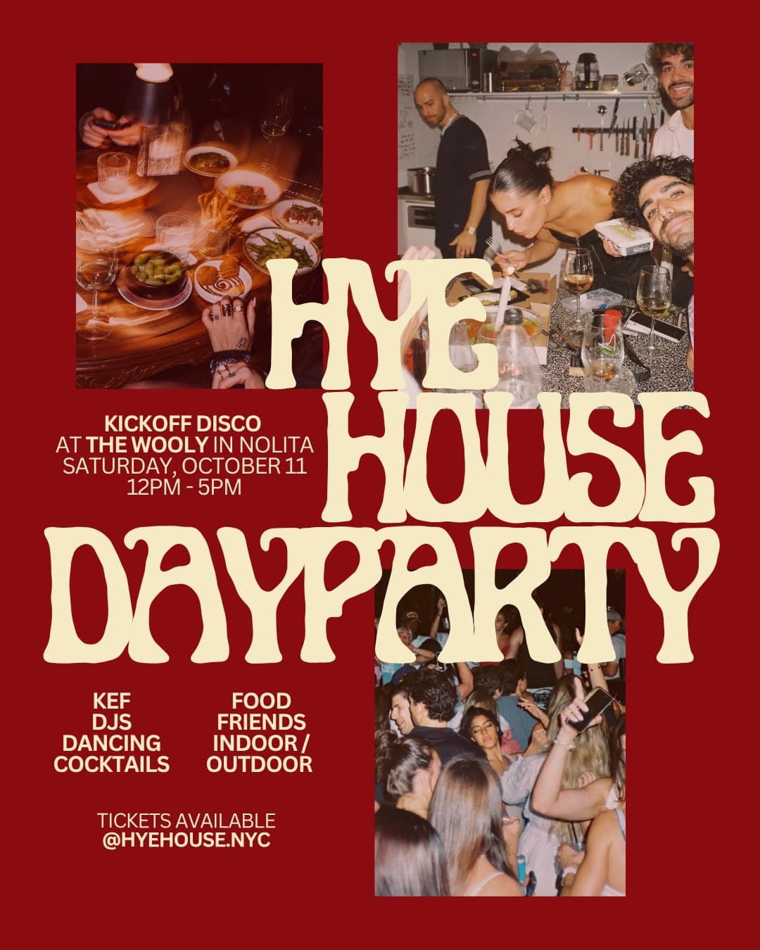 Hye House Day Party flyer