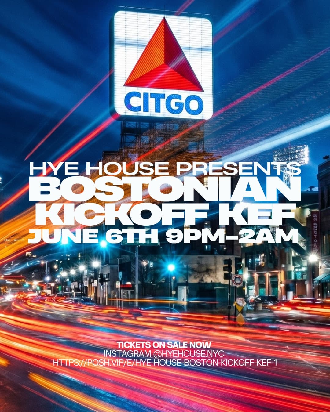 Kef Time Boston flyer