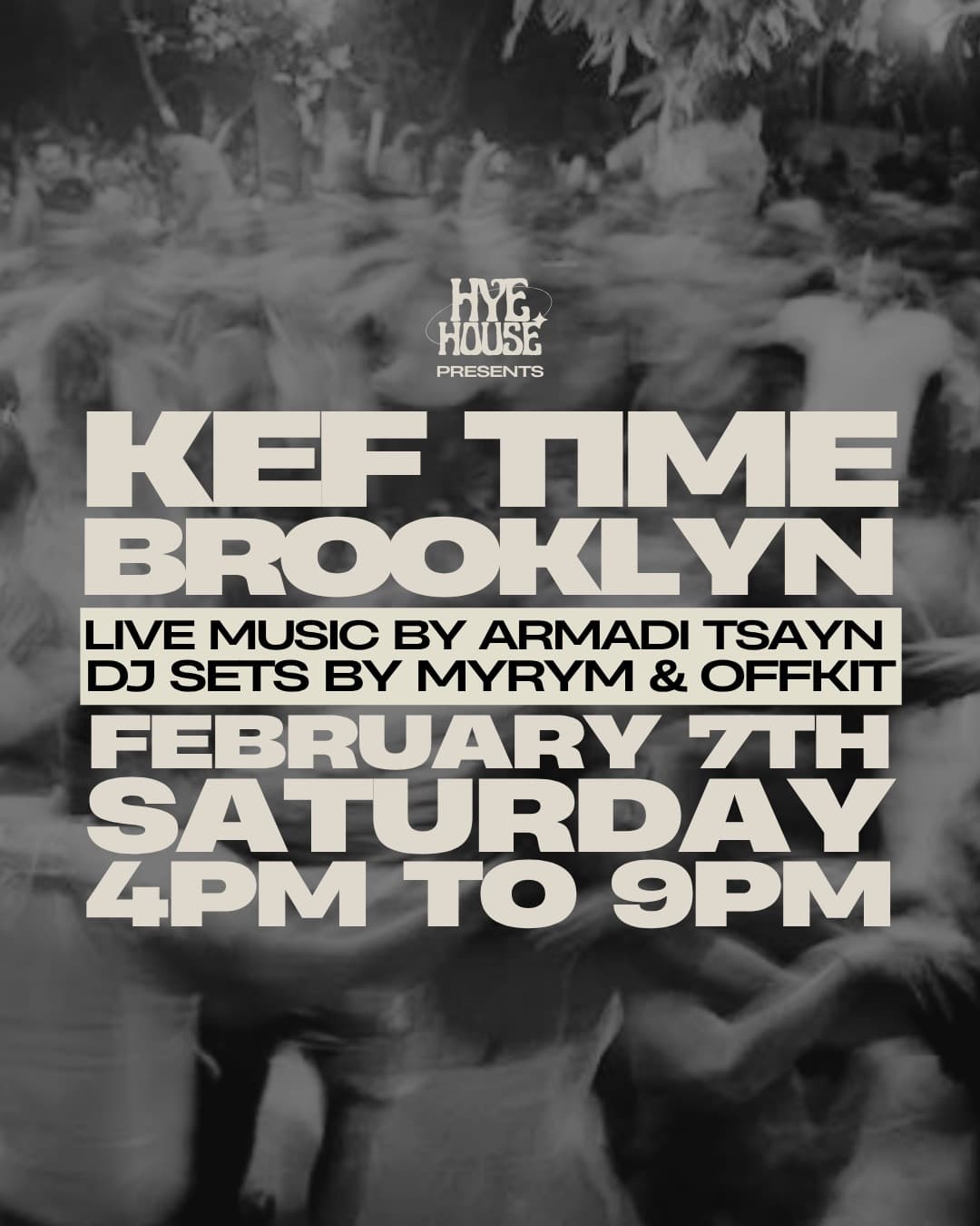 Kef Time Brooklyn flyer